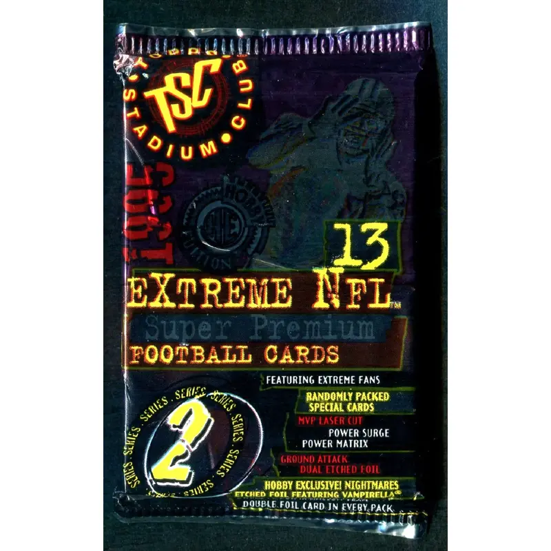 1995 Topps Stadium Club Football Unopened Series 2 Pack (Hobby) (13)