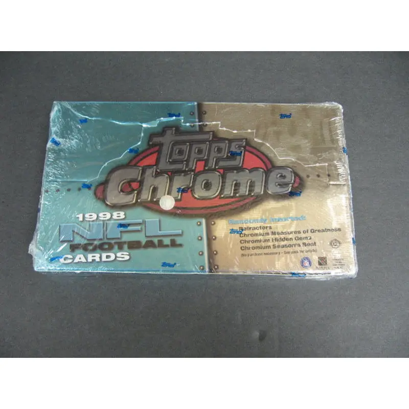 1998 Topps Chrome Football Box (Hobby)