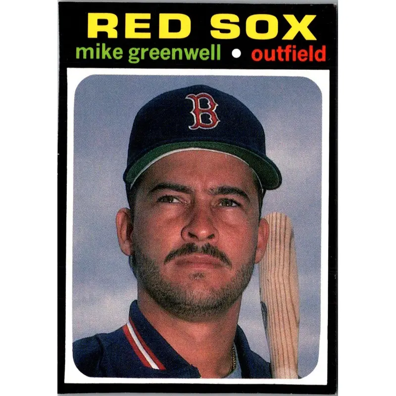 1991 SCD Baseball Card Price Guide Monthly Pocket Guides Mike Greenwell #52