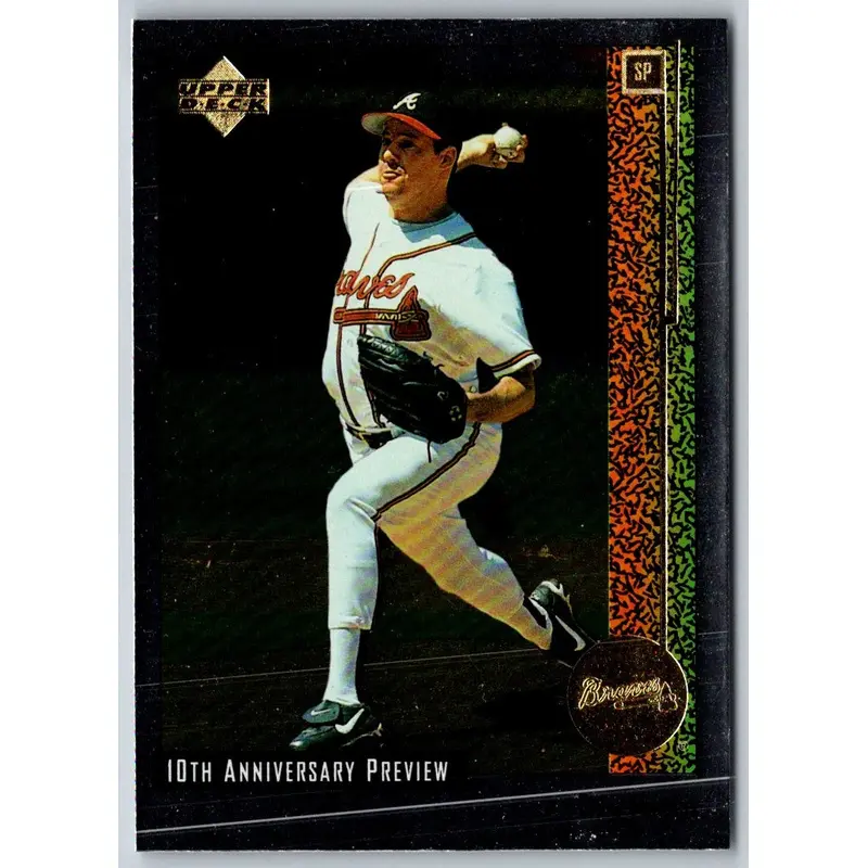 1998 Upper Deck 10th Anniversary Preview Greg Maddux #1