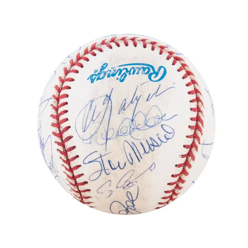 The Finest 3,000 Hit Club Signed Baseball 22 Sigs Derek Jeter Willie Mays JSA