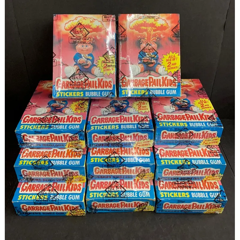 Flash Sale Friday:  1985 Topps Garbage Pail Kids Series 2 Wax Box (w/ price) (BBCE)