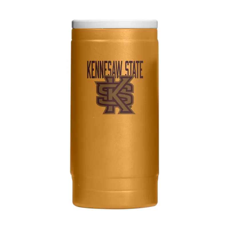 Kennesaw State 12oz Huddle Powdercoat SlimCan Coolie