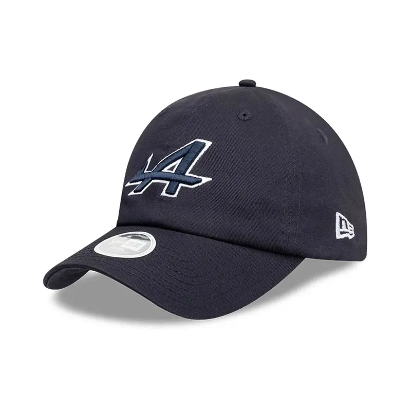 Alpine Racing Womens Team Navy Pony Tail Adjustable Cap