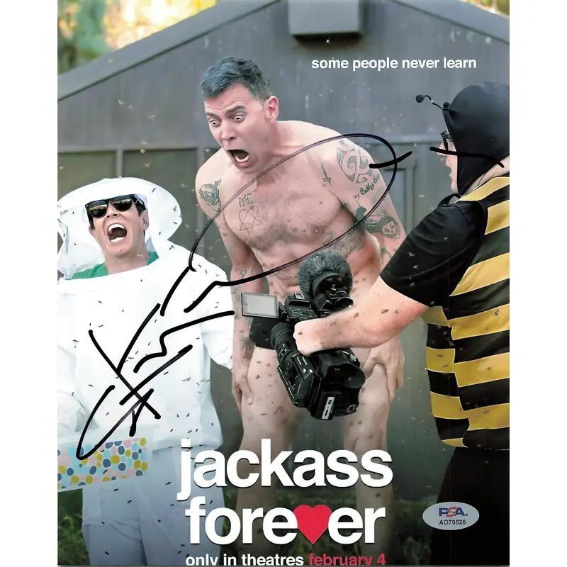 Steve-O signed 8x10 photo PSA/DNA Jackass Autographed