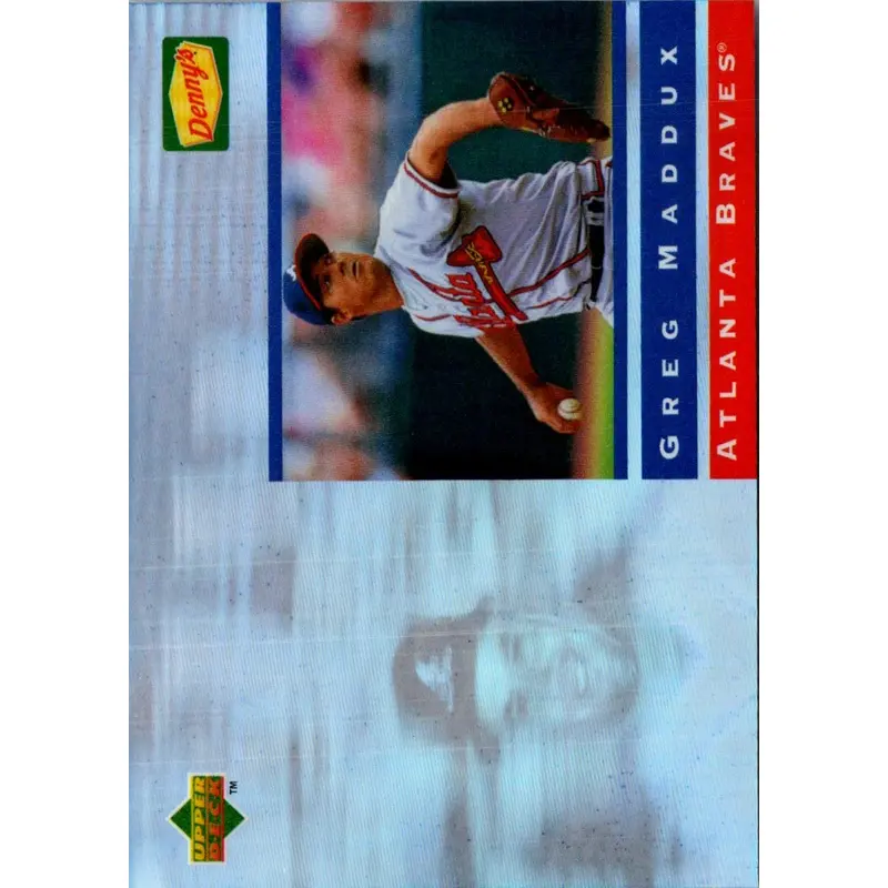 1995 Upper Deck Denny's Holograms Greg Maddux #14