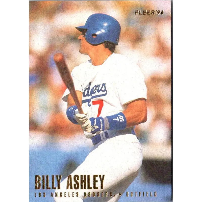 1996 Fleer Billy Ashley #425