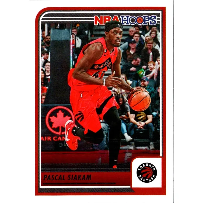 2023 Hoops Red Backs Pascal Siakam #185