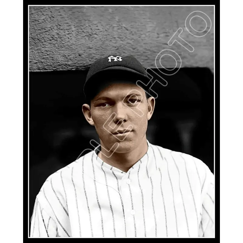 Bill Dickey Colorized 8X10 Photo - 1928 New York Yankees - 270