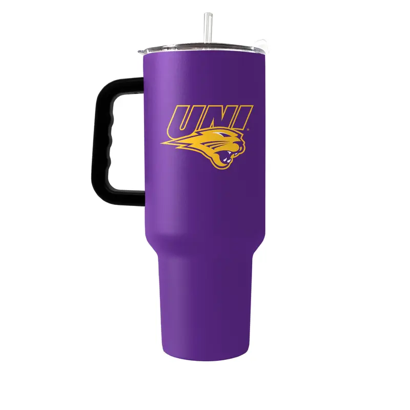 Northern Iowa 40oz Flipside Powder Coat Tumbler