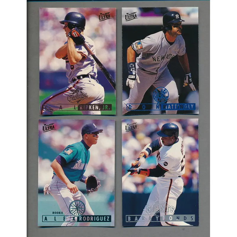 1995 Fleer Ultra Baseball Complete Series 2 Set (w/ Inserts) (200)  NM/MT MT