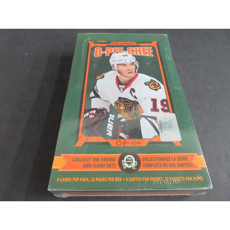 2015/16 Upper Deck O-Pee-Chee Hockey Box (Hobby) (32/8)