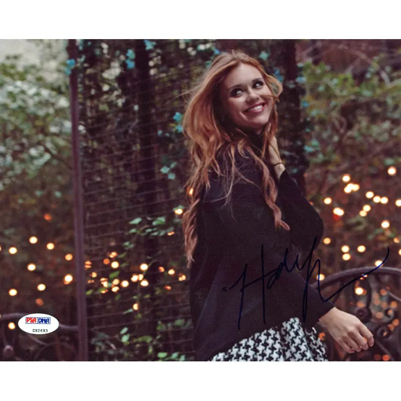 Holland Roden Teen Wolf Authentic Signed 8X10 Photo Autographed PSA/DNA #Z92693