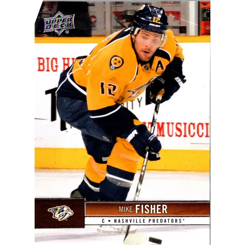 2012 Upper Deck Mike Fisher #101
