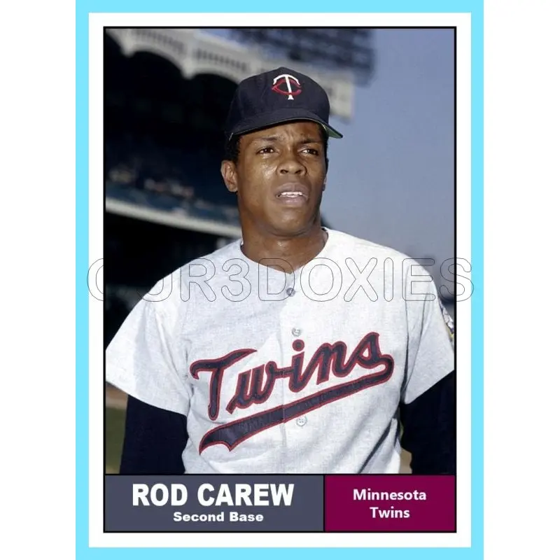Rod Carew 1961 Topps Custom Card - 4254