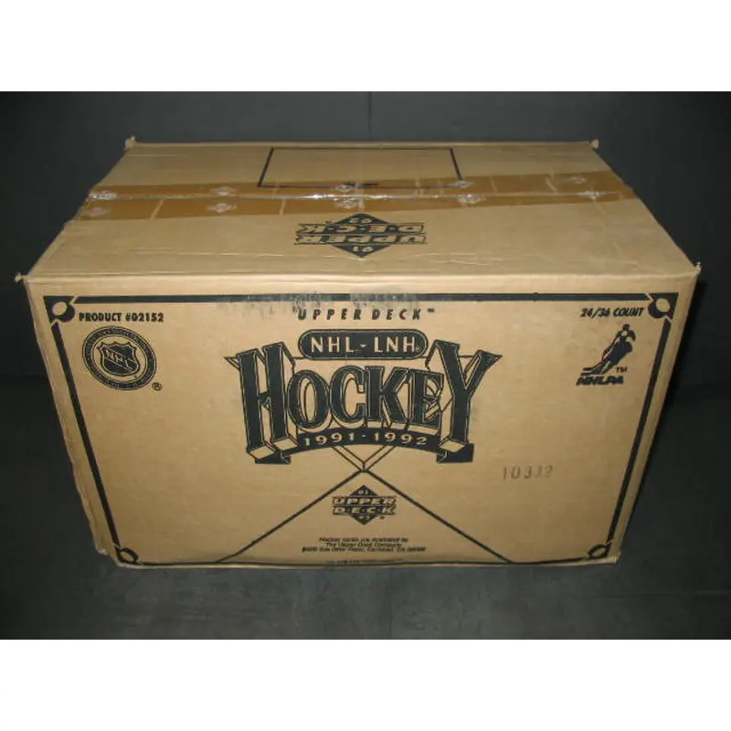1991/92 Upper Deck Hockey Low Series Case (24 Box) (02152)