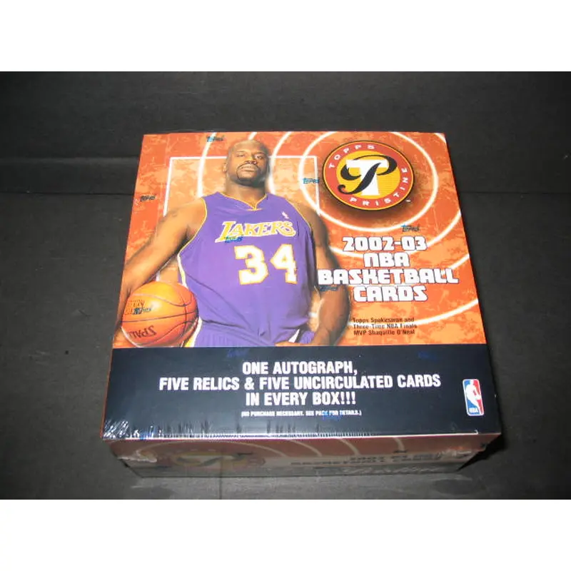 2002/03 Topps Pristine Basketball Box (Hobby)