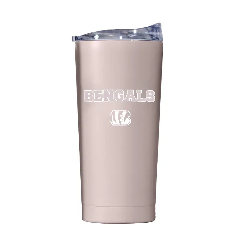 Cincinnati Bengals 20oz Stencil Powder Coat Tumbler
