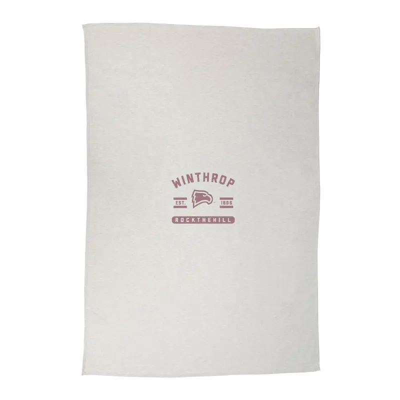 Winthrop Sublimated Sweatshirt Blanket