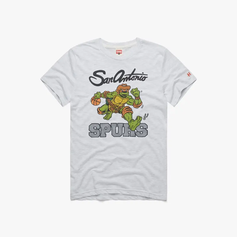 TMNT Michelangelo X San Antonio Spurs