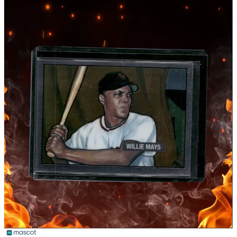 2001 Bowman Chrome Willie Mays Picture Cards Reprint #305