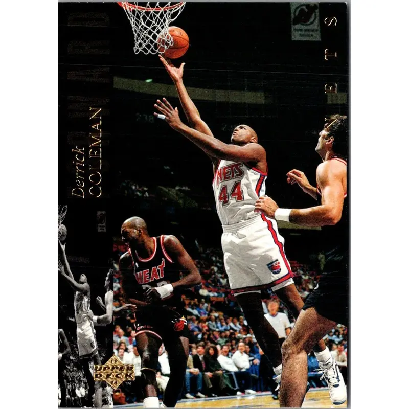 1993 Upper Deck Special Edition Electric Court Derrick Coleman #44