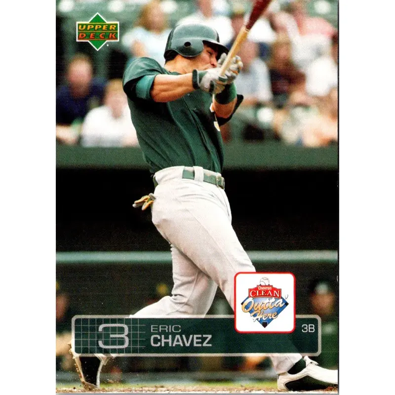 2004 Upper Deck Chevron Eric Chavez #12