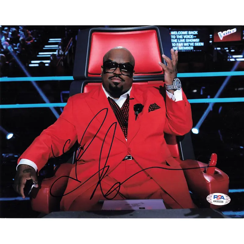 CEELO GREEN signed 8x10 photo PSA/DNA Autographed Rapper