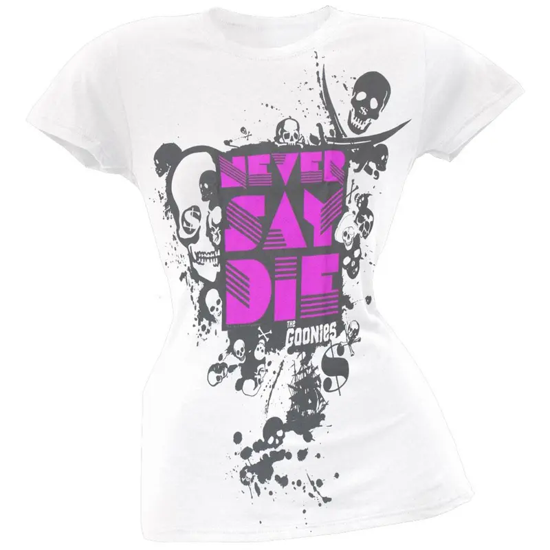 Goonies - Never Say Die Juniors T-Shirt