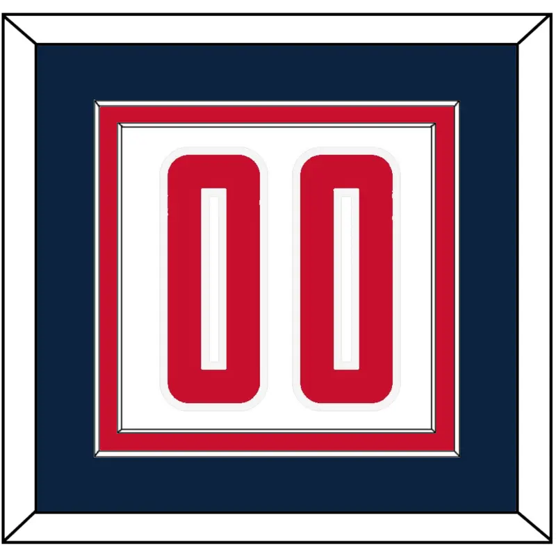 Washington Number - White Association - Double Mat 2