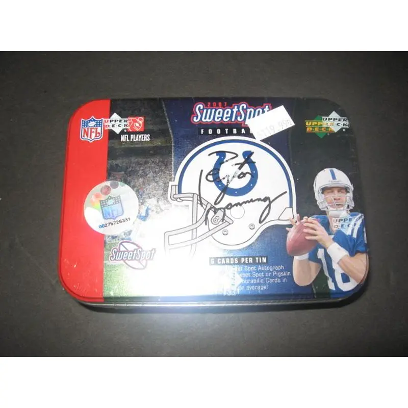 2007 Upper Deck Sweet Spot Football Box (Tin) (Hobby)