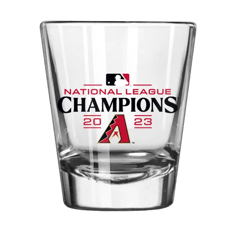 Arizona Diamondbacks 2oz 2023 NL Champions Shot Glass
