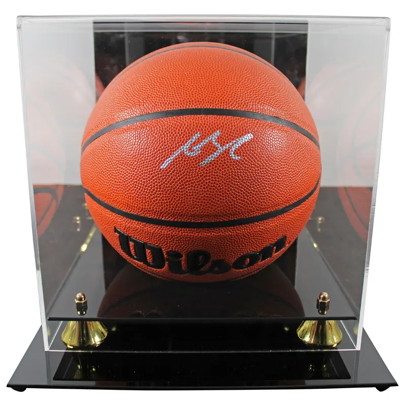 Lakers Austin Reaves Authentic Signed Wilson Basketball w/ Case BAS Wit