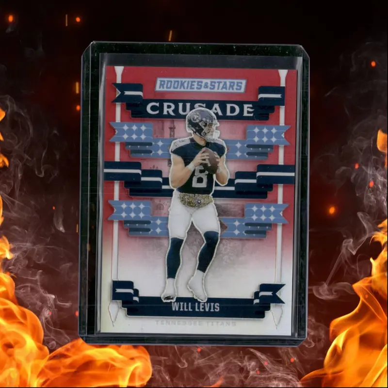 2024 Panini Rookies & Stars Will Levis Crusade Red 62/99 #C-WLS