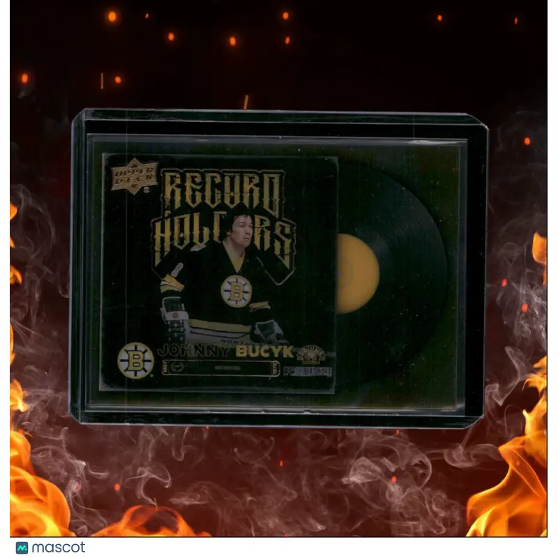 2023-24 Upper Deck Boston Bruins Centennial Johnny Bucyk Record Holders Acetate