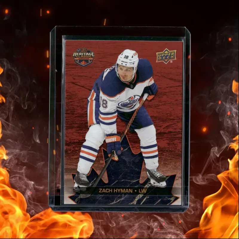 2023-24 Upper Deck Heritage Classic Zach Hyman (B)