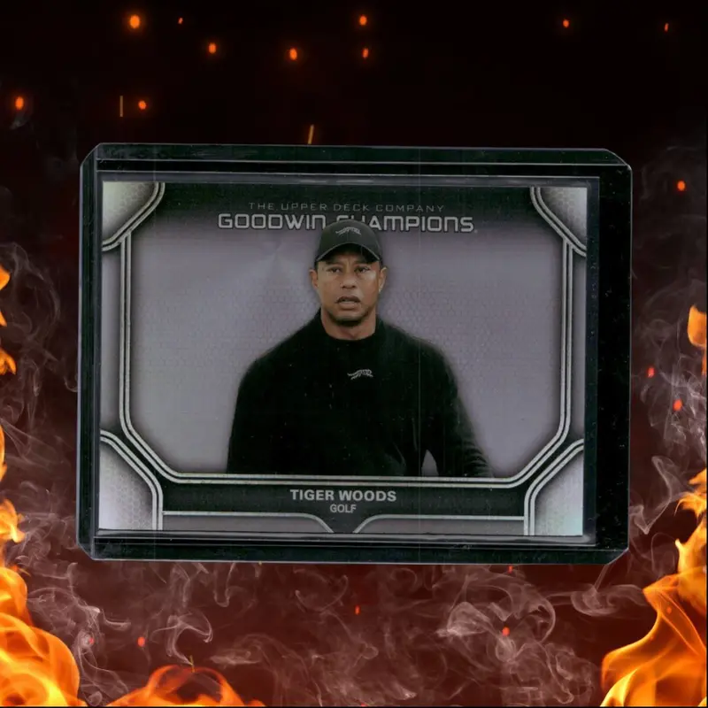 2024 Upper Deck Goodwin Champions Tiger Woods Portraits Rainbow #P92