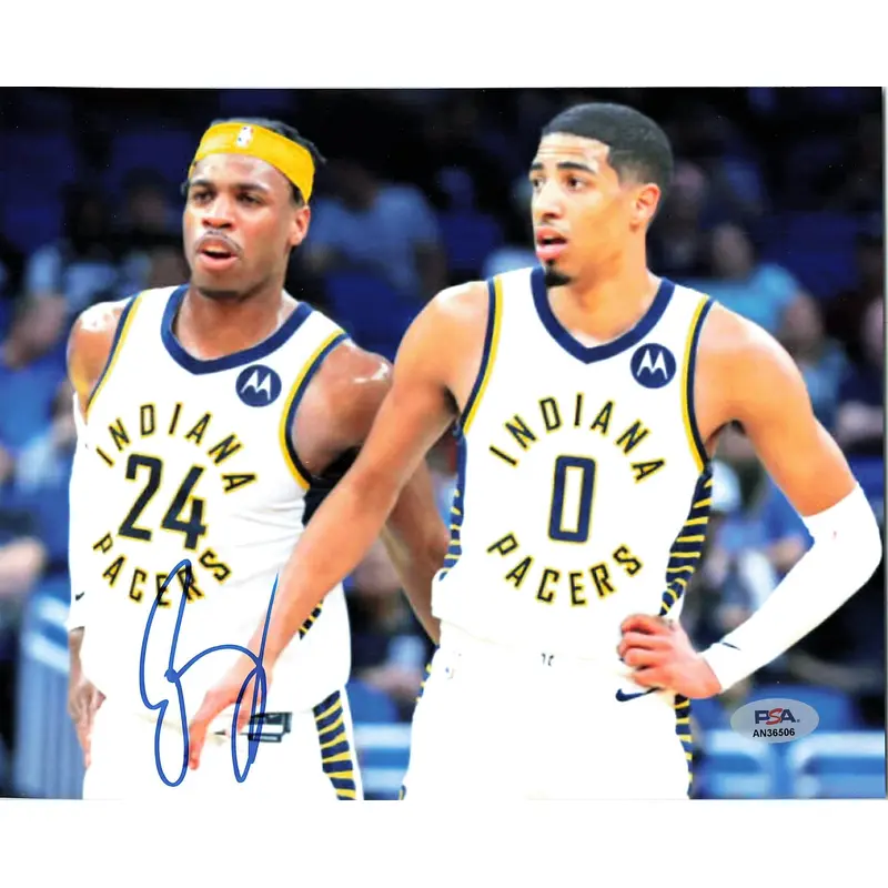 Buddy Hield Signed 8x10 photo PSA/DNA Indiana Pacers Autographed