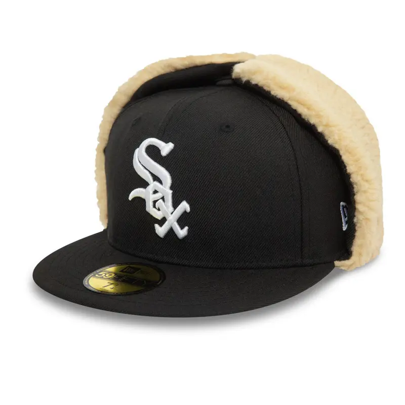 New Era - 59FIFTY Fitted Cap - DOGEAR - Chicago White Sox - Black