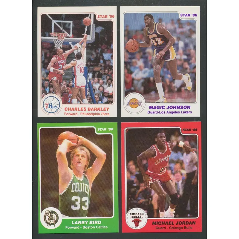 1985/86 Star Basketball Complete Set NM-MT MINT