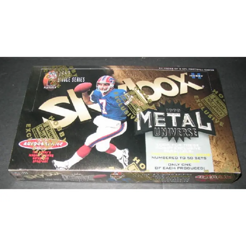 1999 Fleer Skybox Metal Universe Football Box (Hobby)