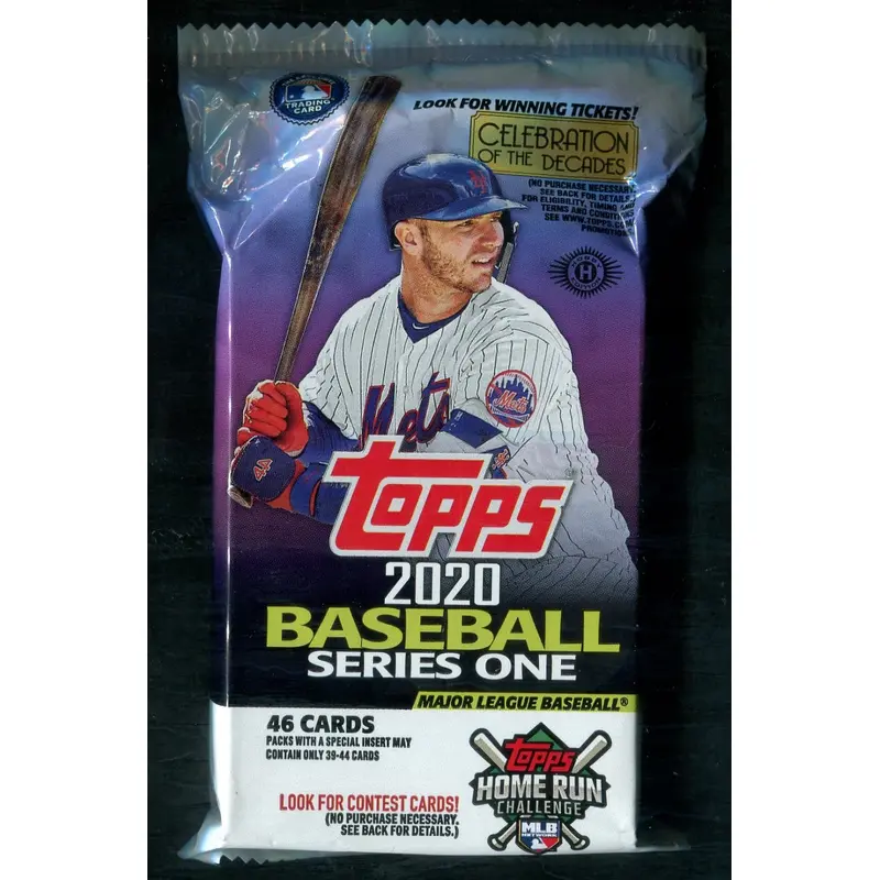2020 Topps Baseball Unopened Series 1 Jumbo Pack (Hobby) (46)