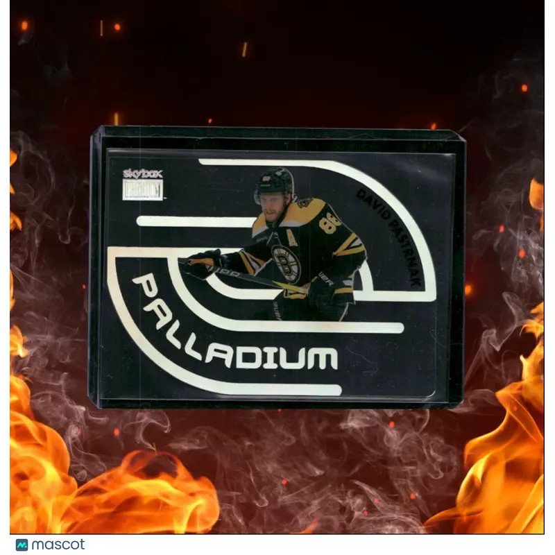 2022-23 SkyBox Metal Universe David Pastrnak Palladium #P-3