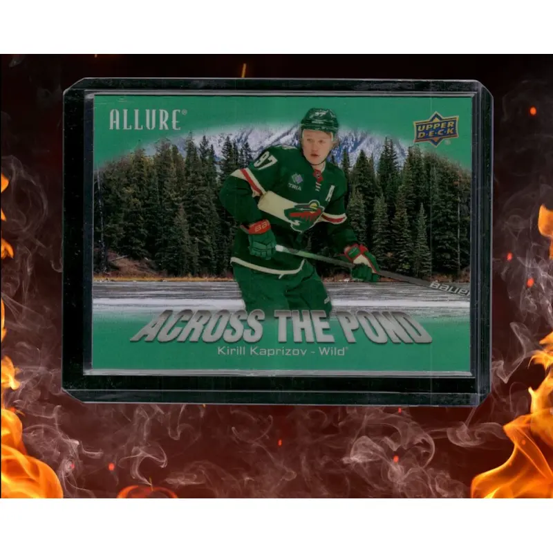 2024-25 Upper Deck Allure Kirill Kaprizov Across the Pond Green (B) #ATP-4