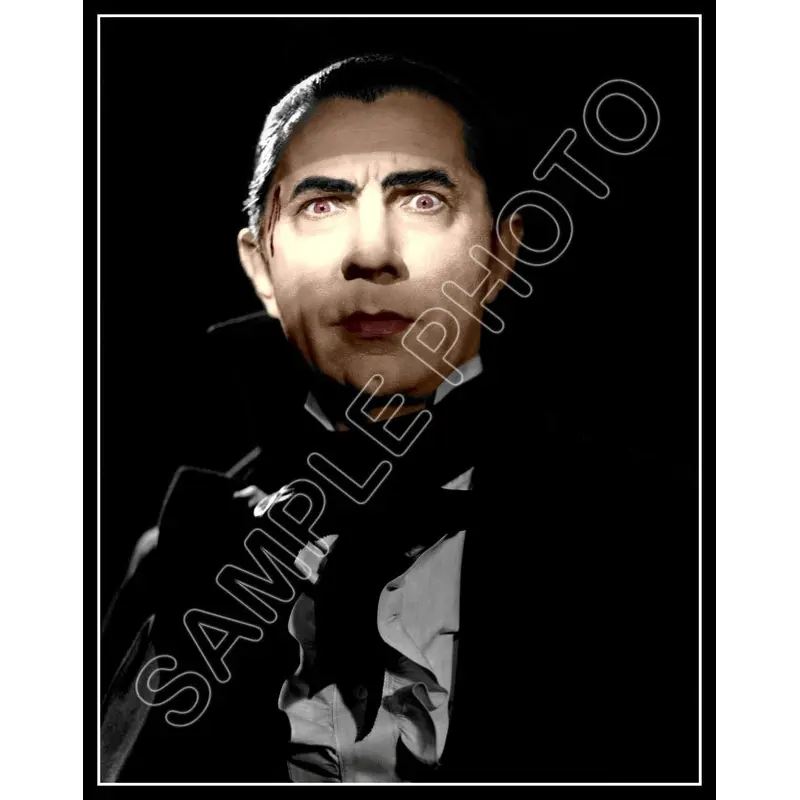 1931 Bela Lugosi Colorized 11X14 Photo - Dracula - 3217
