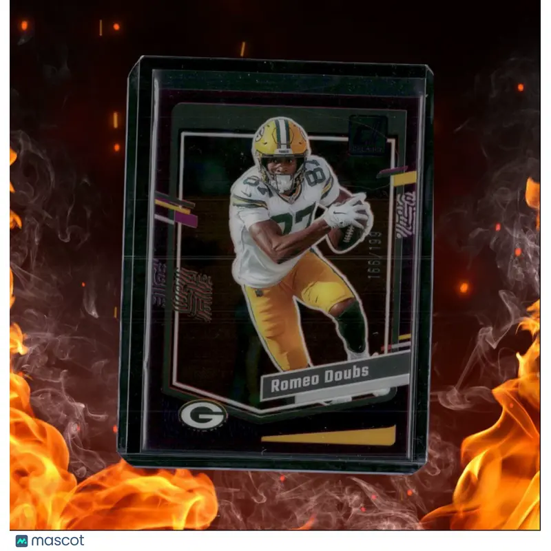 2024 Panini Clearly Donruss Romeo Doubs Purple Rookie 166/199 #20