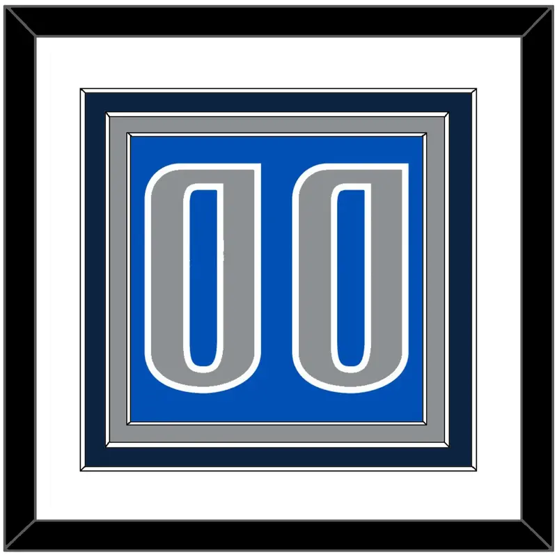 Dallas Number - Road Blue (2010-2017) - Triple Mat 1