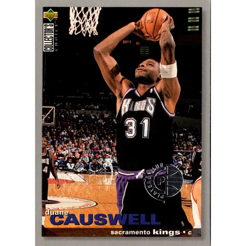 1995 Collector's Choice Player's Club Duane Causwell #224