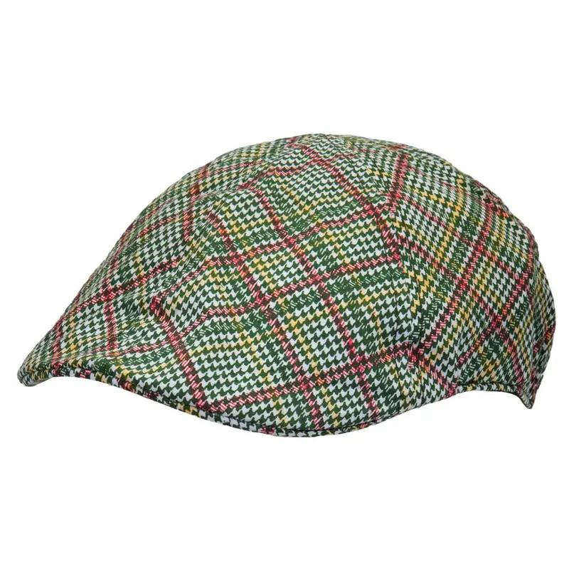 Bob Marley - Plaid Rasta Driving Cap