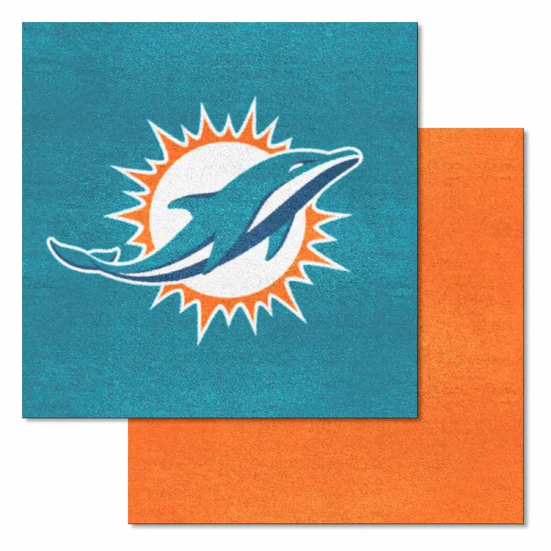 NFL - Miami Dolphins Team Carpet Tiles